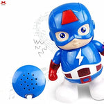 Team Leader Dancing Robot Toy Animated Music Lights Motumal-motumal