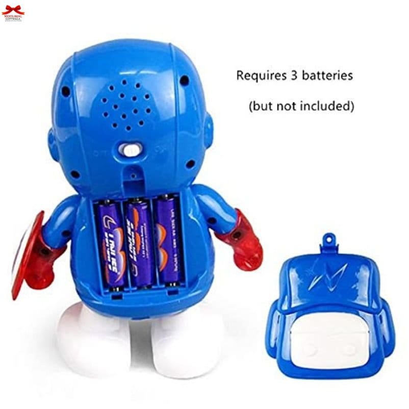 Team Leader Dancing Robot Toy Animated Music Lights Motumal-motumal