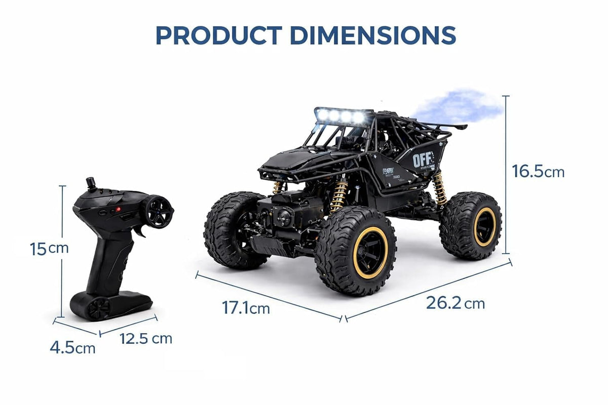 Tec Tavakkal 4x4 Rock Climber RC Car Rechargeable Motumal-motumal