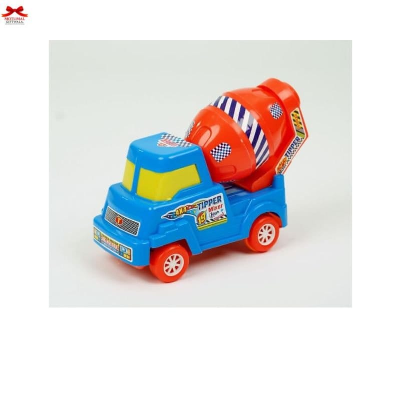 Tipper Mixer Truck Toy Friction Powered Kids Motumal-motumal