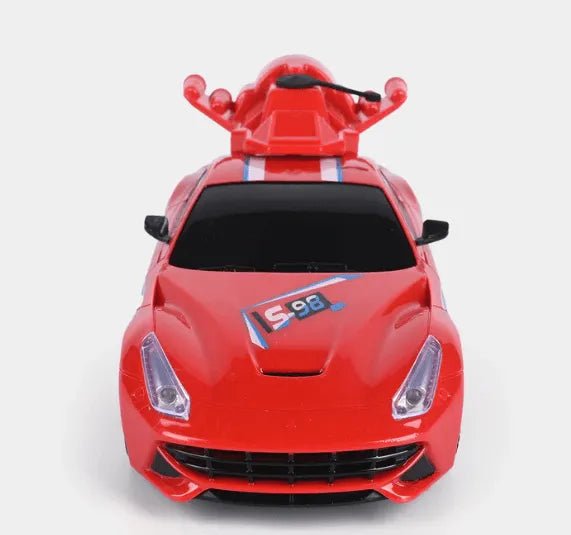 Turbo Blaze 124 RC Spray Racing Car LED Smoke Effect-motumal