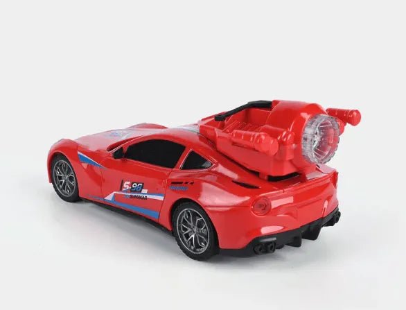 Turbo Blaze 124 RC Spray Racing Car LED Smoke Effect-motumal