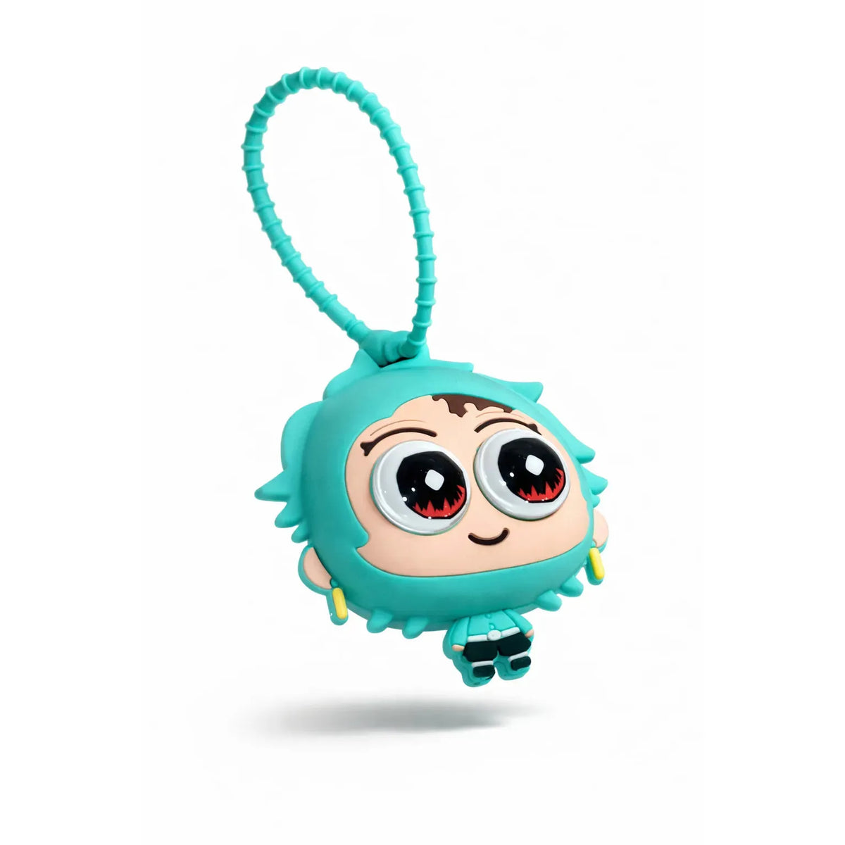 Turquoise Chibi Keychain Charm Bag Accessory Motumal-motumal