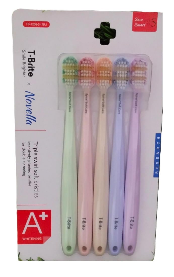 Ultra Soft Toothbrushes Wide Head Gentle Gum Care Motumal-motumal