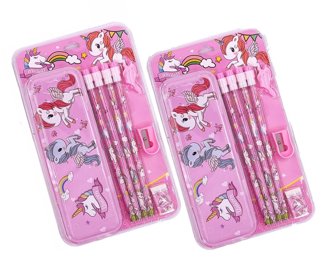 Unicorn Stationery Gift Box Metal Geometry Case Motumal-motumal