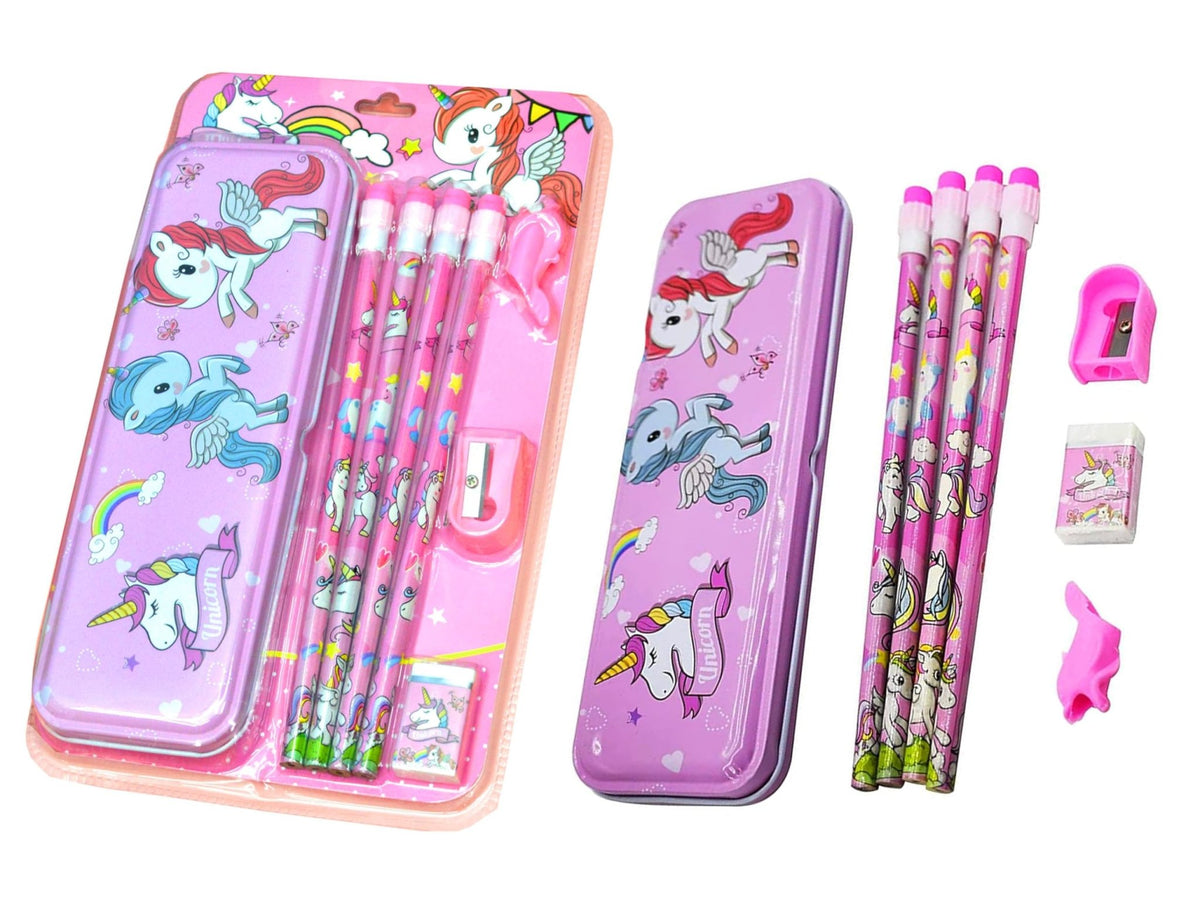 Unicorn Stationery Gift Box Metal Geometry Case Motumal-motumal