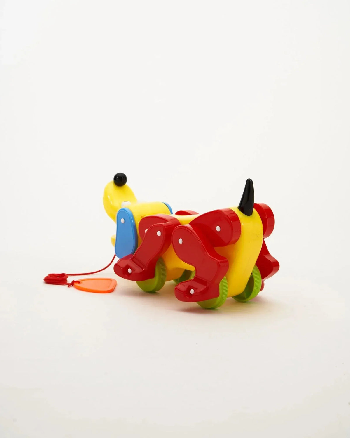 Waggy Buddy Bright Vibrant Colorful Pull Along Dog Toy Motumal-motumal