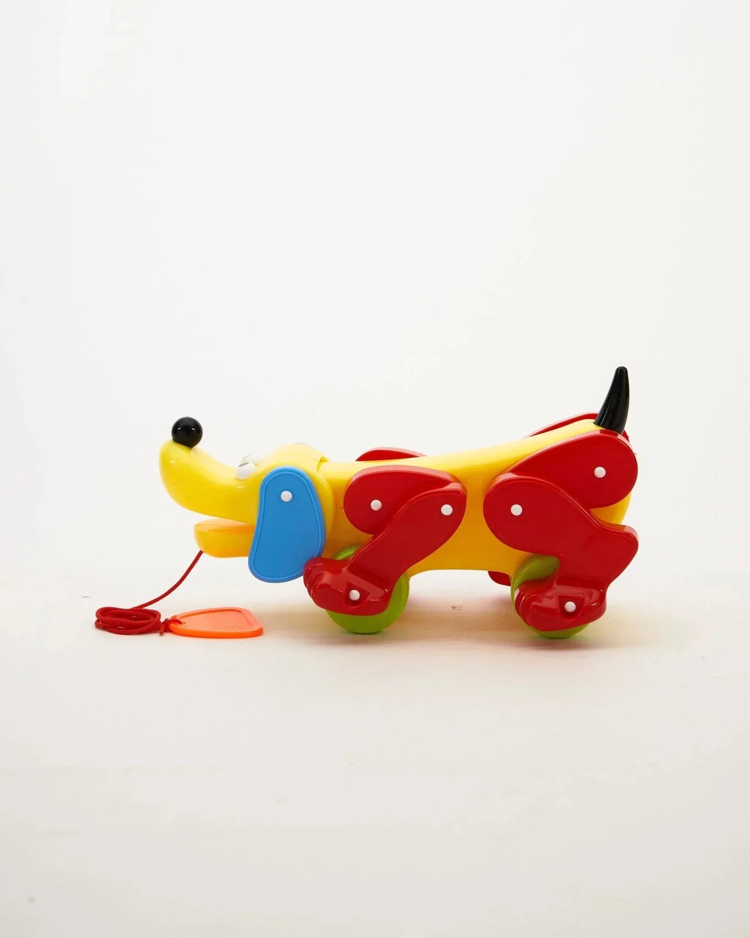 Waggy Buddy Bright Vibrant Colorful Pull Along Dog Toy Motumal-motumal