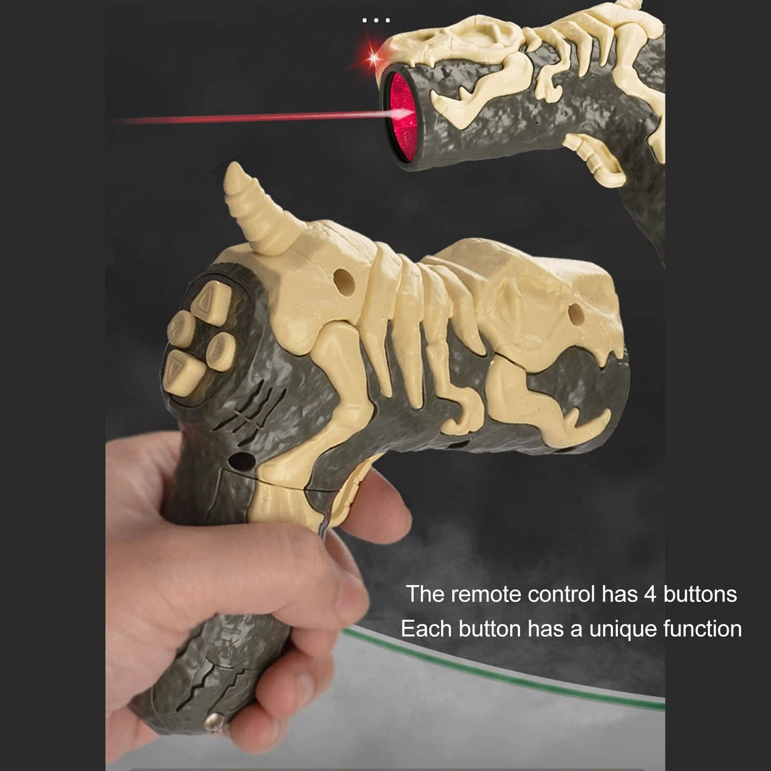Walking Mechanical 3D Electric Dinosaur Toy Glowing Eyes Motumal-motumal