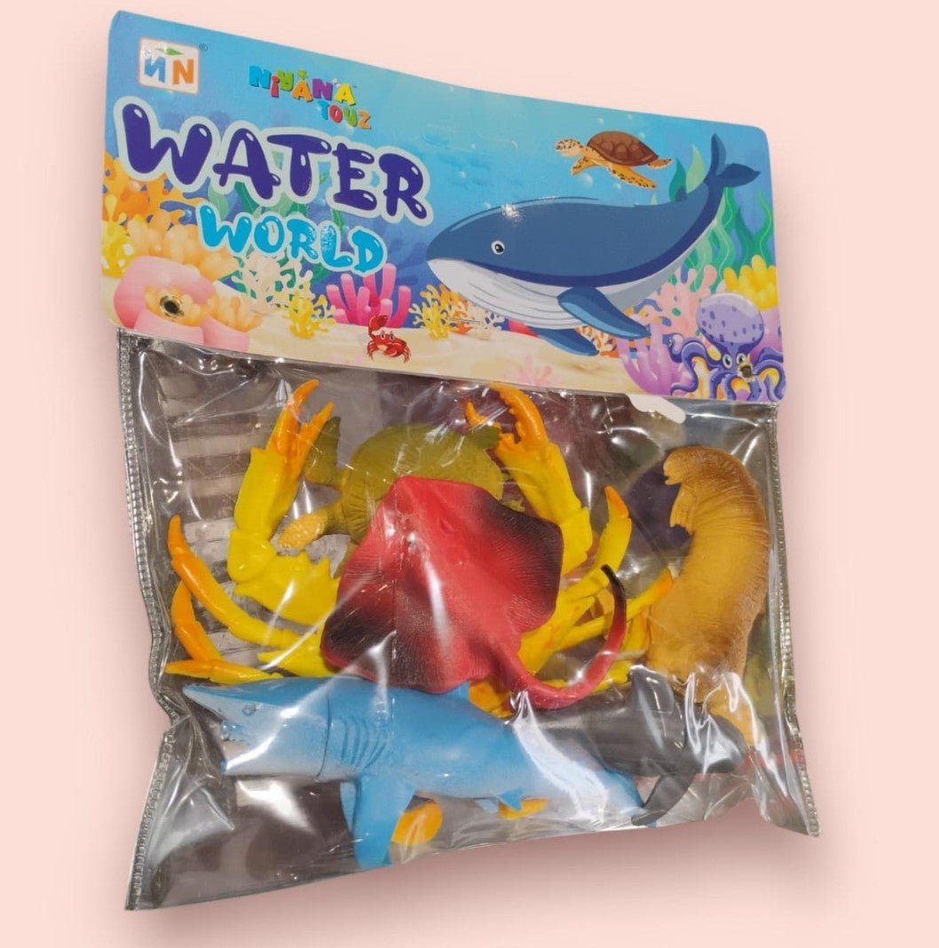 Water World Ocean Animal Toys Durable Safe Plastic Motumal-motumal
