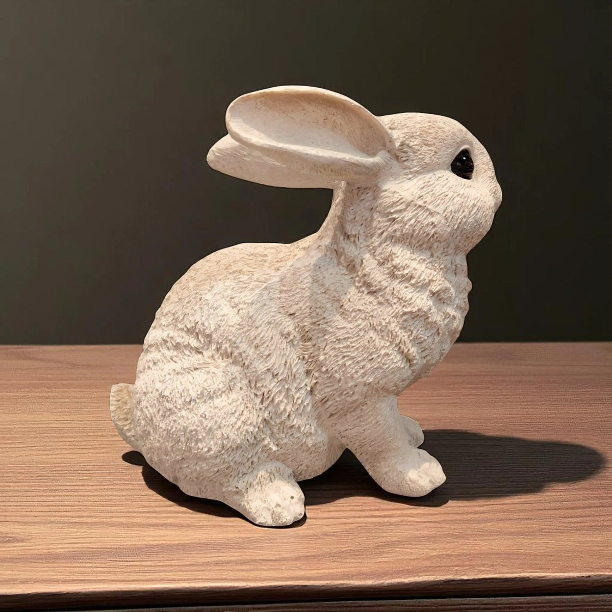 White Rabbit Showpiece Charming Home Garden Decor Accent Motumal-motumal