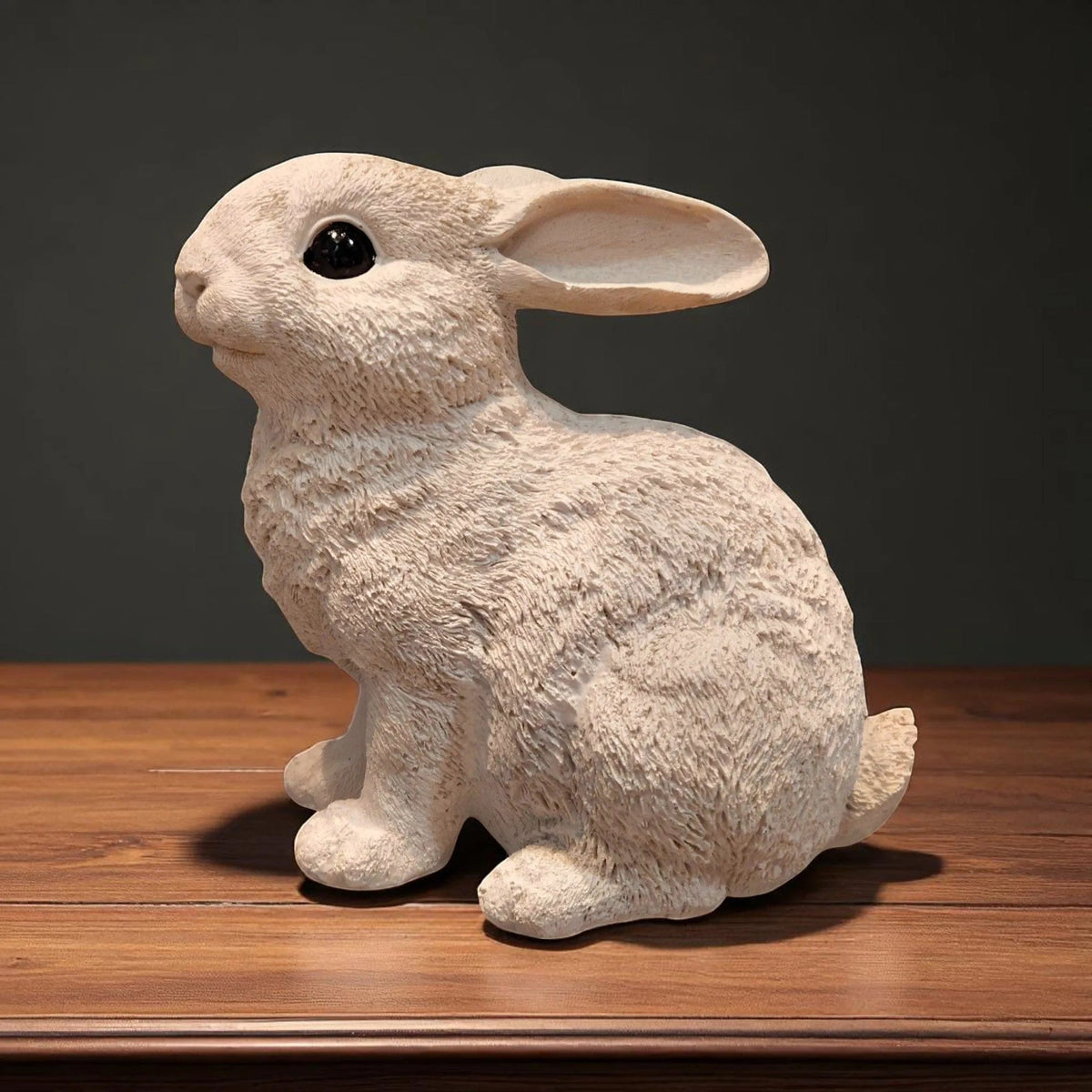 White Rabbit Showpiece Charming Home Garden Decor Accent Motumal-motumal