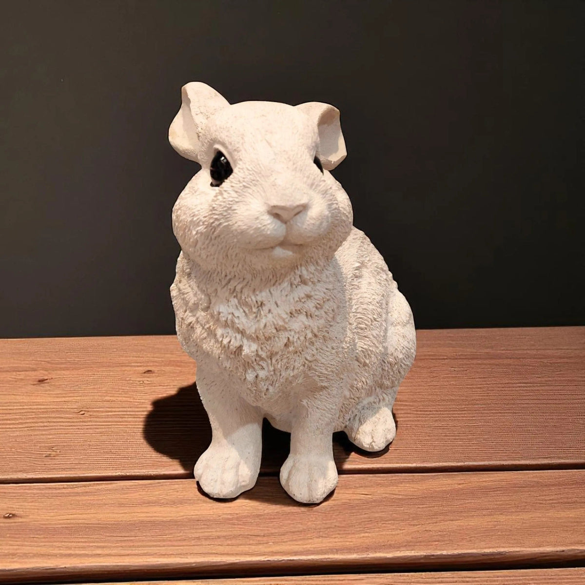 White Rabbit Showpiece Charming Home Garden Decor Accent Motumal-motumal